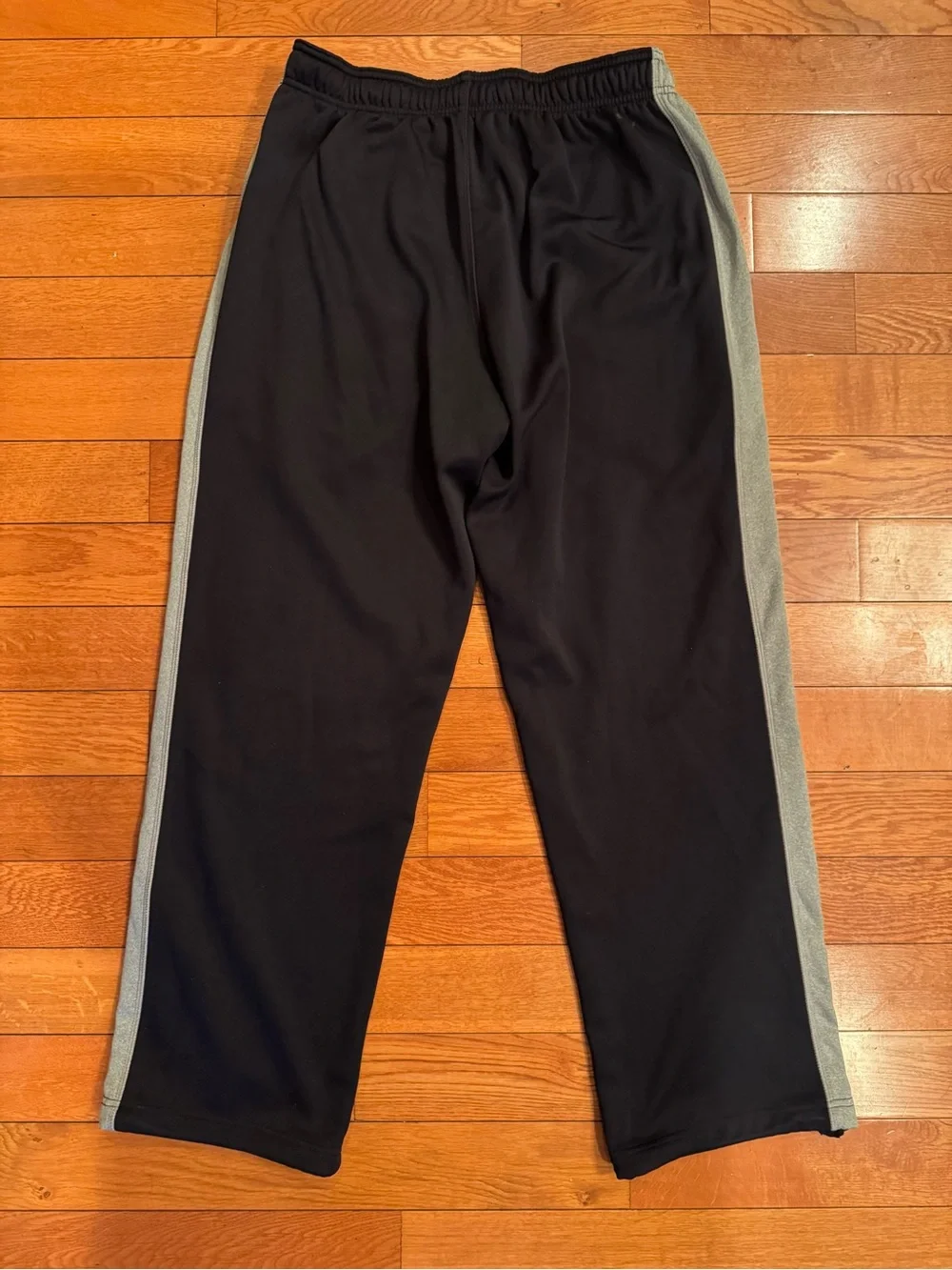 Nike Therma-Fit Black Gray Athletic Pants Men’s L | Warm Training Joggers EUC